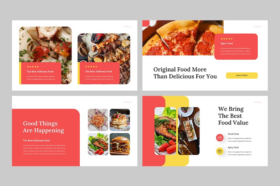 食品商务合作推介项目方案Keynote模板 - PPT派