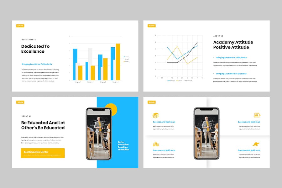 在线教育培训课程教学方案Keynote模板 - PPT派