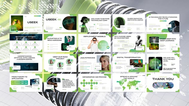 人工智能创业融资计划书Keynote模板 - PPT派