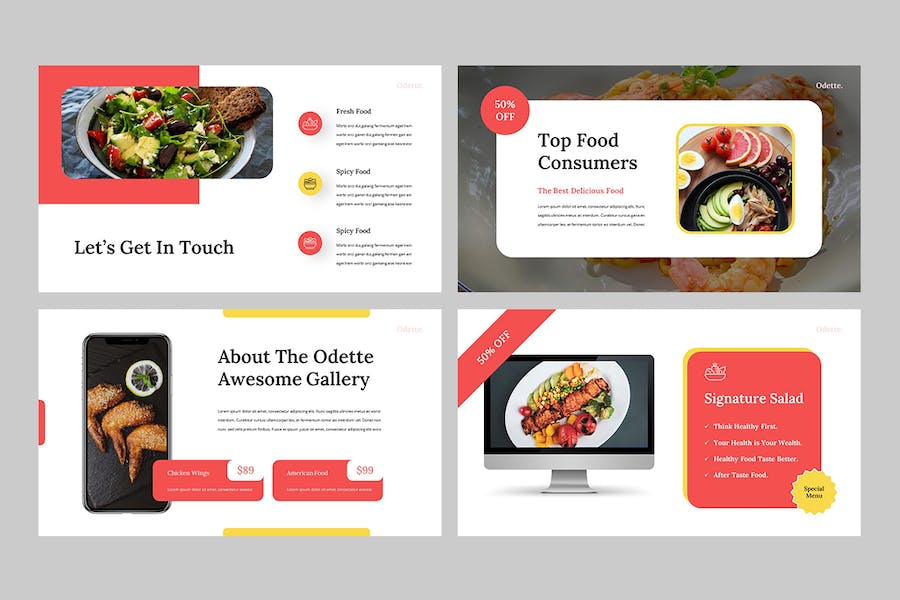 食品商务合作推介项目方案Keynote模板 - PPT派