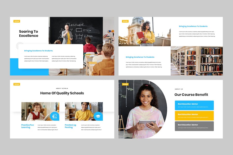 在线教育培训课程教学方案Keynote模板 - PPT派