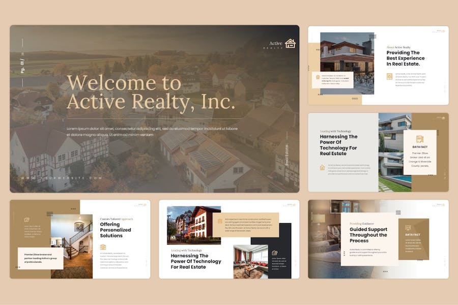 房地产开发项目介绍Keynote模板 - PPT派