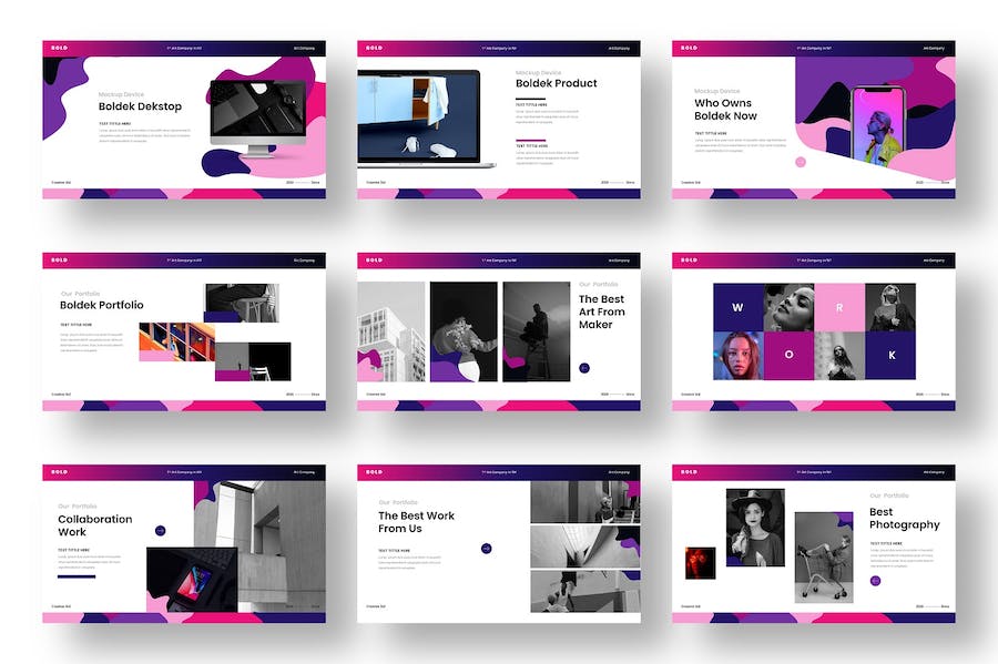 欧美商务风主题演讲展示Keynote模板 - PPT派