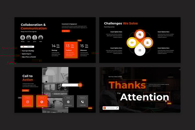 视频制作创意内容策划PPT模板 - PPT派