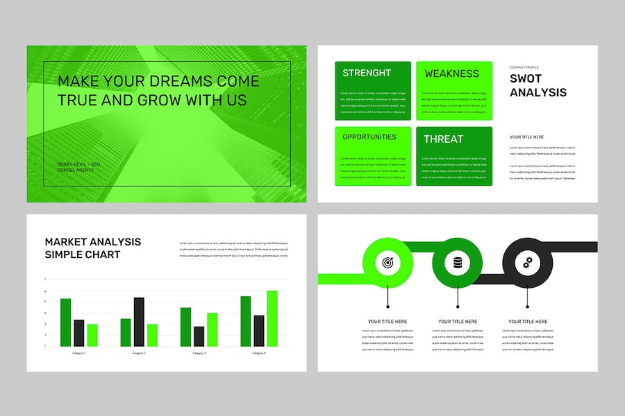 企业商务项目融资路演推介Keynote模板 - PPT派