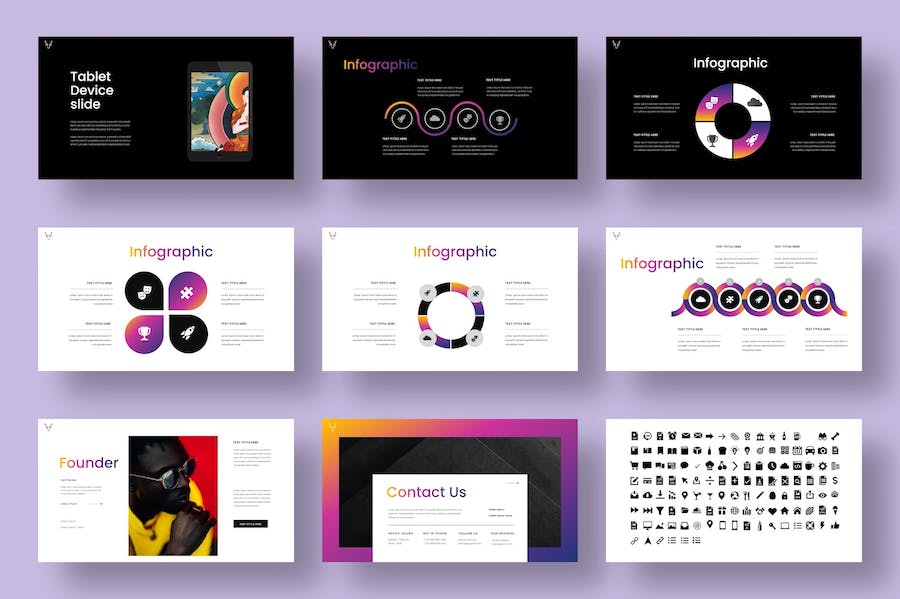 创意商务品牌营销策划方案PPT模板 - PPT派