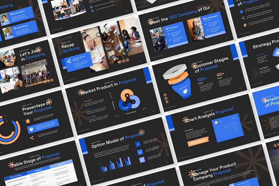 公司未来发展建议方案PPT模板 - PPT派