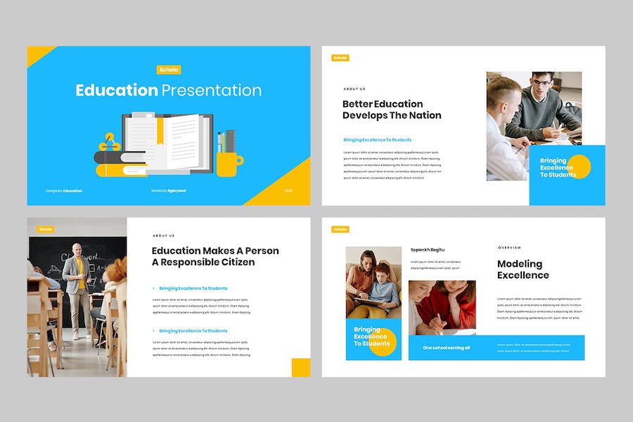 在线教育培训课程教学方案Keynote模板 - PPT派