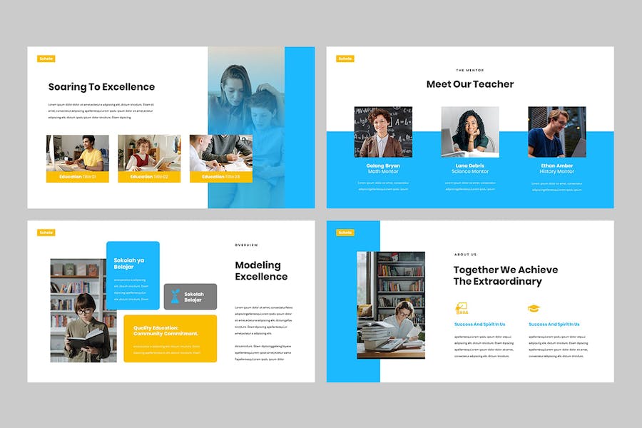 在线教育培训课程教学方案Keynote模板 - PPT派