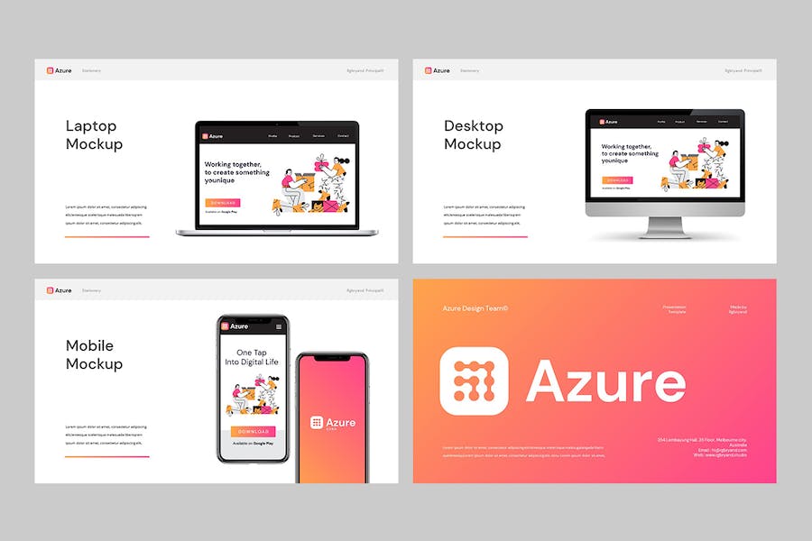 品牌形象设计指南规范Keynote模板 - PPT派