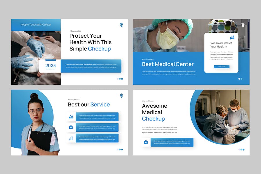 现代医学护理教学课程方案PPT模板 - PPT派