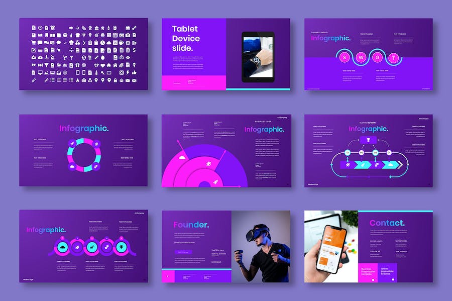 商务业务融资计划书Keynote模板 - PPT派