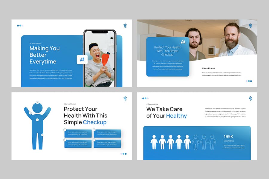 现代医学护理教学课程方案PPT模板 - PPT派