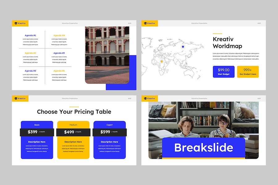 创意教育课程设计方案PPT模板 - PPT派