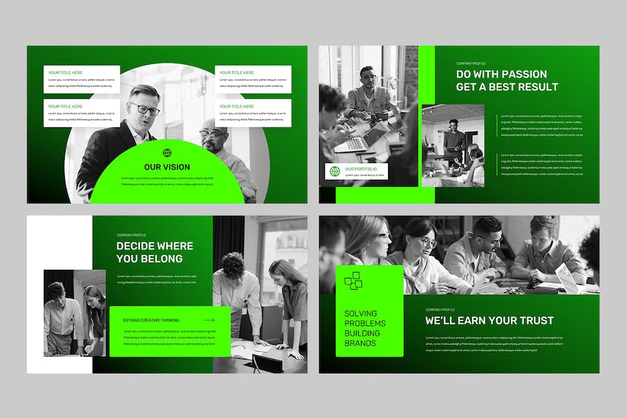 企业商务项目融资路演推介Keynote模板 - PPT派