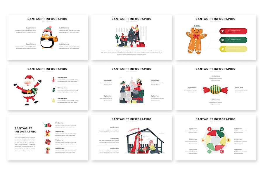 商业数据信息图表可视化PPT模板 - PPT派