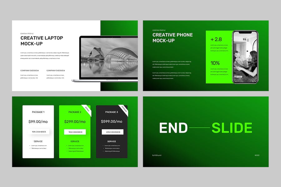 企业商务项目融资路演推介Keynote模板 - PPT派