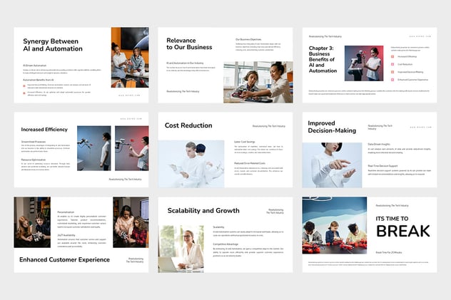 人工智能技术科技创新Keynote模板 - PPT派