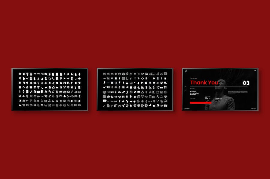 商务品牌宣传营销推介PPT模板 - PPT派