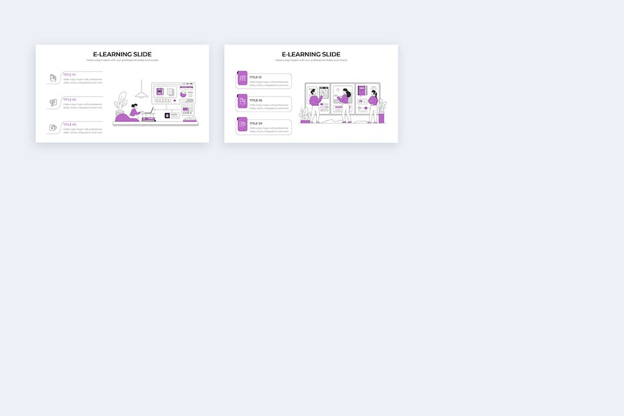 在线教育电子学习平台Keynote模板 - PPT派