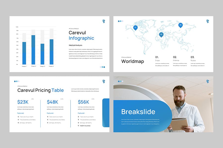 现代医学护理教学课程方案PPT模板 - PPT派
