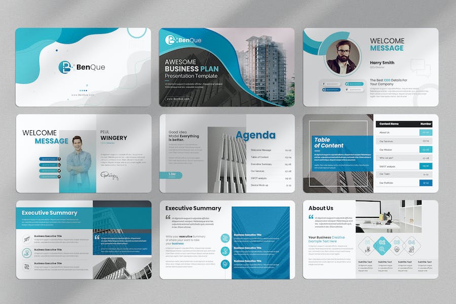 商业计划融资融资PPT模板 - PPT派