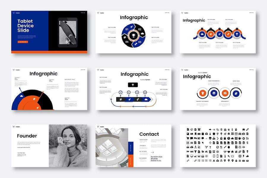 商业项目介绍推介Keynote模板 - PPT派