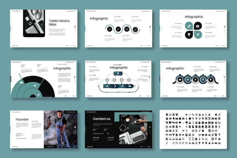 商务战略规划方案演讲Keynote模板 - PPT派