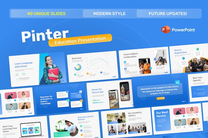 教育培训课程教学PPT模板 - PPT派