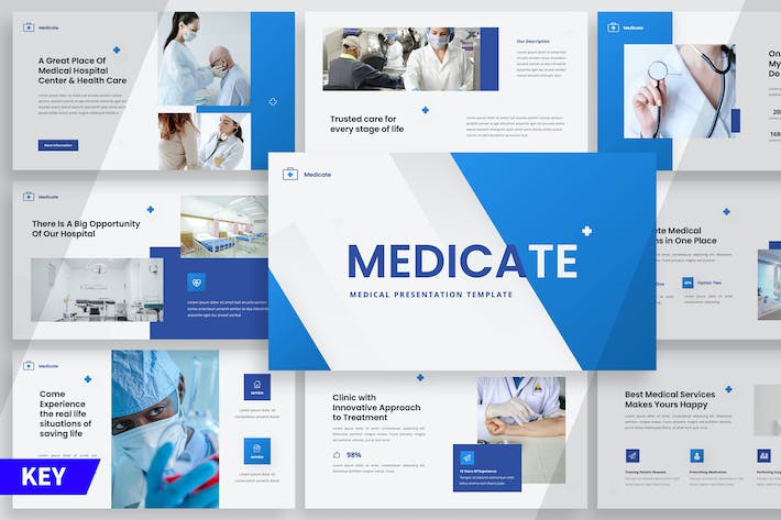 医疗培训教学知识传播Keynote模板 - PPT派
