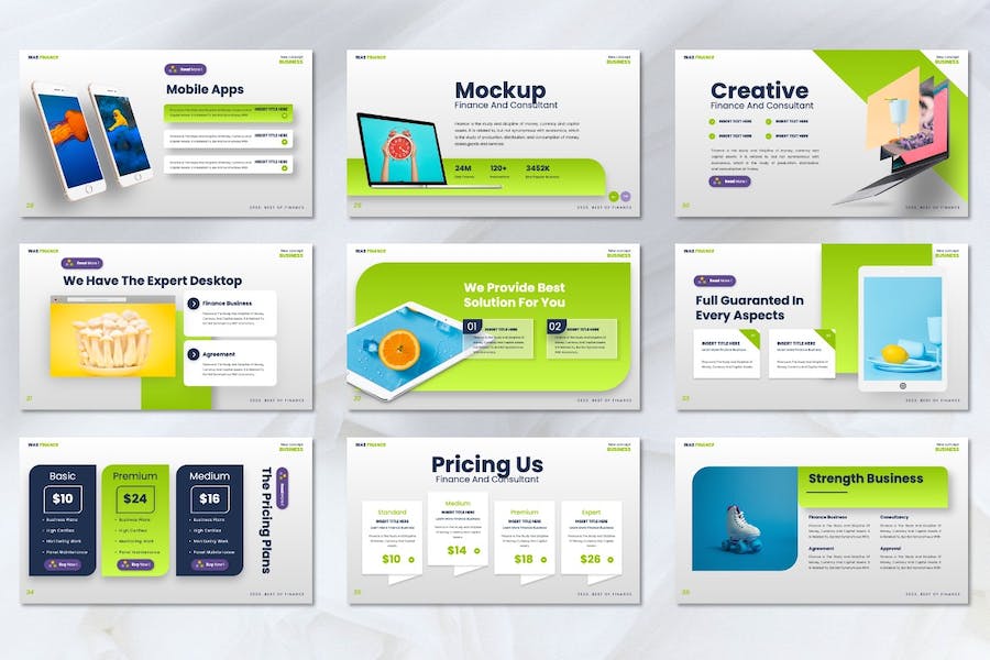 财务管理制度规范建设方案Keynote模板 - PPT派