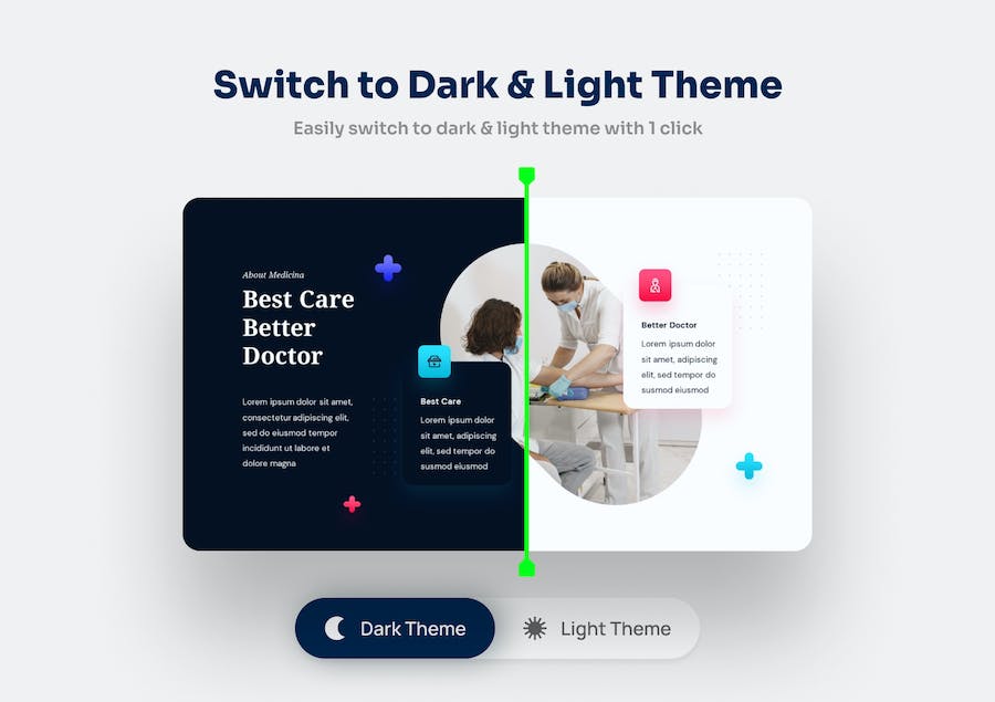 医疗健康管理展示PPT模板 - PPT派