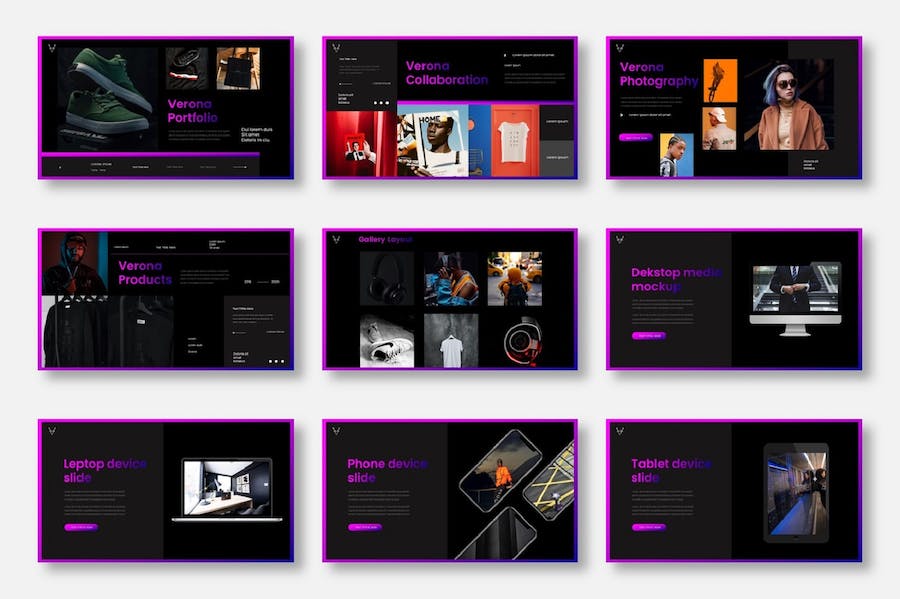 商务企业展示创新方案Keynote模板 - PPT派