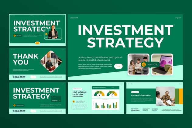 投资理财策略规划方案PPT模板 - PPT派