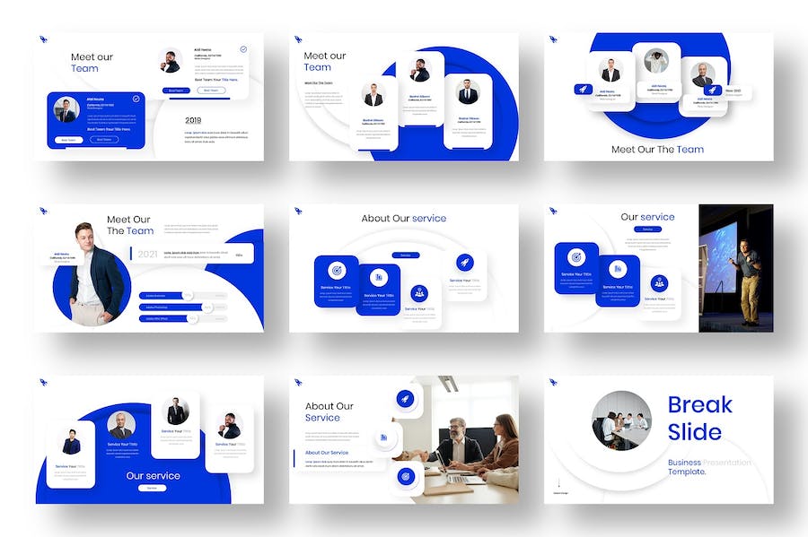 商务讲述展示企业运营服务方案PPT模板 - PPT派