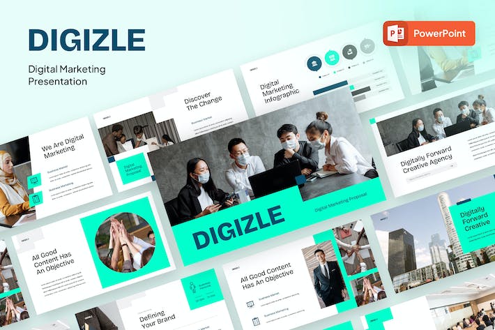 数字营销运营策略方案PPT模板 - PPT派