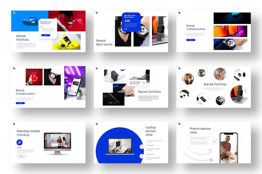 商务讲述展示企业运营服务方案PPT模板 - PPT派