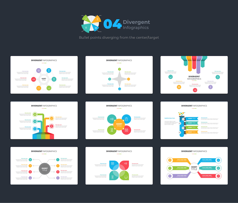 国外信息图表数据可视化高级PPT模板 - PPT派