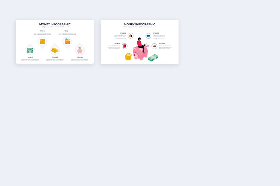 商业金融理财投资信息图表PPT模板 - PPT派