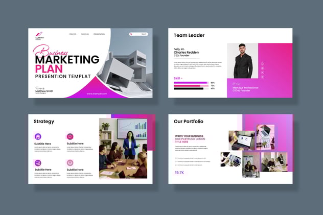 营销计划方案策略推广市场分析PPT模板 - PPT派