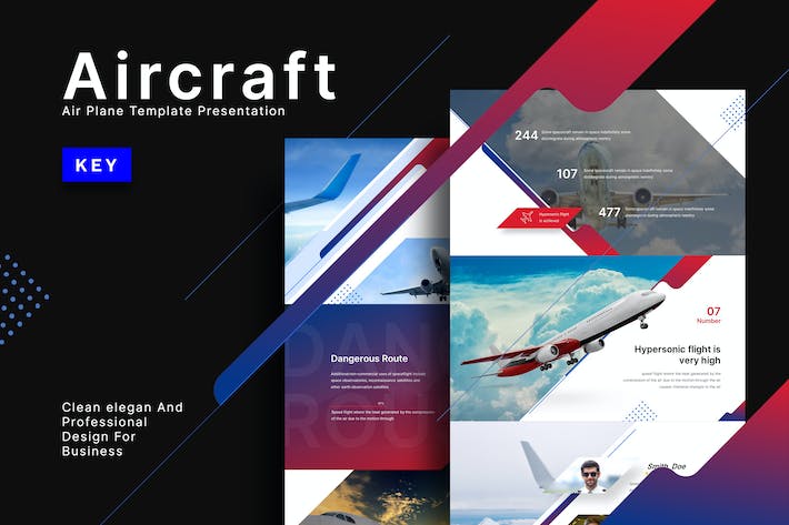 航空飞行行业知识宣传Keynote模板 - PPT派