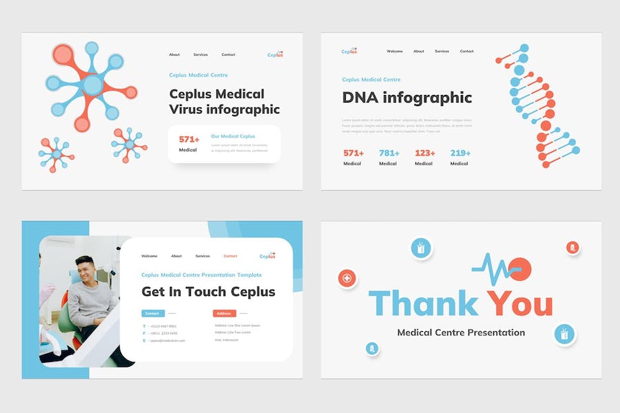 医疗中心诊疗服务介绍展示Keynote模板 - PPT派