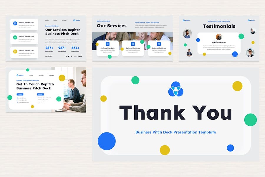 商业融资项目投资路演讲述展示方案Keynote模板 - PPT派
