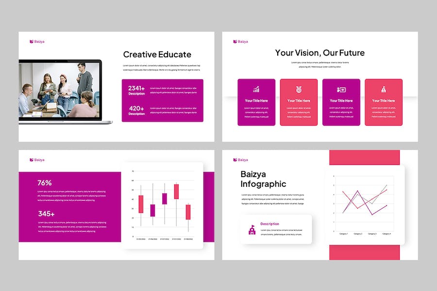 教育培训课程教学方案Keynote模板 - PPT派