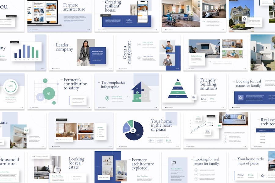 架构设计结构方案展示PPT模板 - PPT派