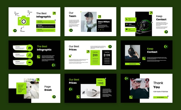 人工智能技术应用创新方案PPT模板 - PPT派