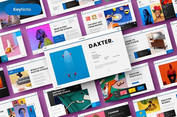 商务企业项目展示Keynote模板 - PPT派