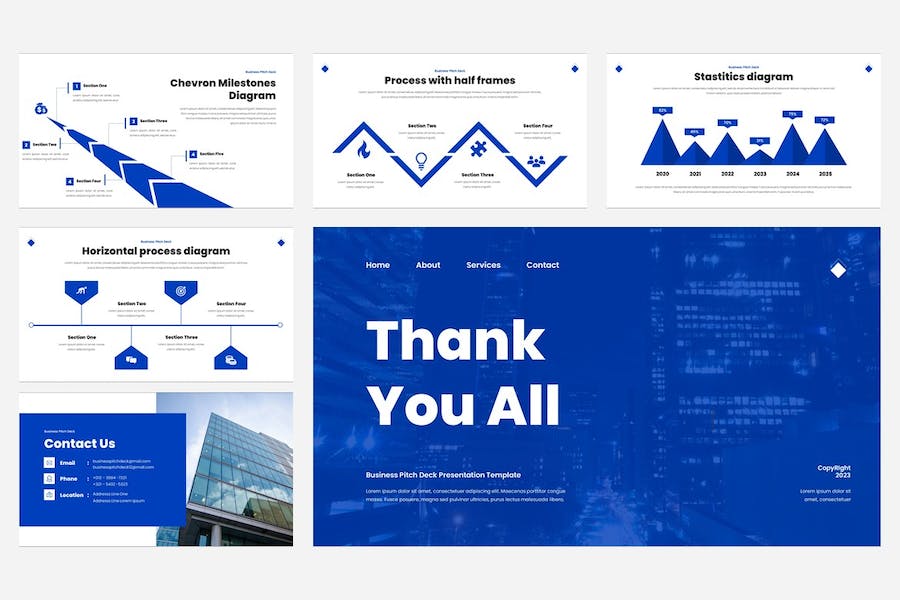 商务广告讲述展示营销传播推广PPT模板 - PPT派