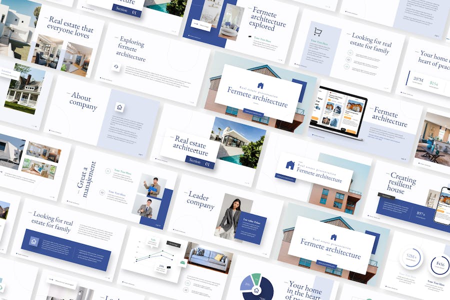 架构设计结构方案展示PPT模板 - PPT派