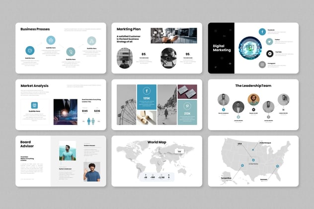 商务融资路演演讲计划Keynote模板 - PPT派